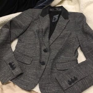 Gray express blazer